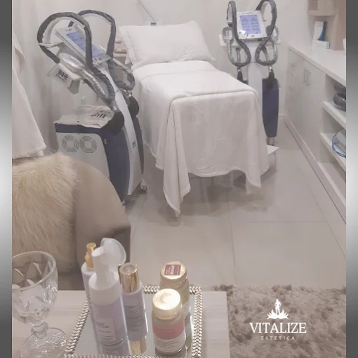 Sala de atendimento corporal da Vitalize